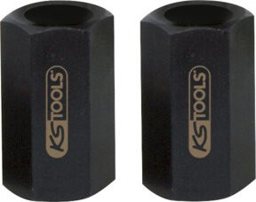 KS Tools Gewindeadapter-Satz 2-teilig M20 x 1,5 in Schwarz - Bild 1