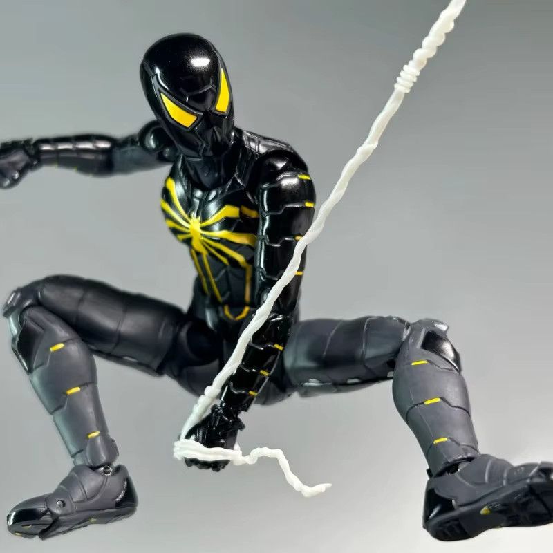 Marvel Spider-Man S.H.Figuarts Actionfigur im Anti-Octopus-Anzug, Höhe: 15 cm - Bild 4