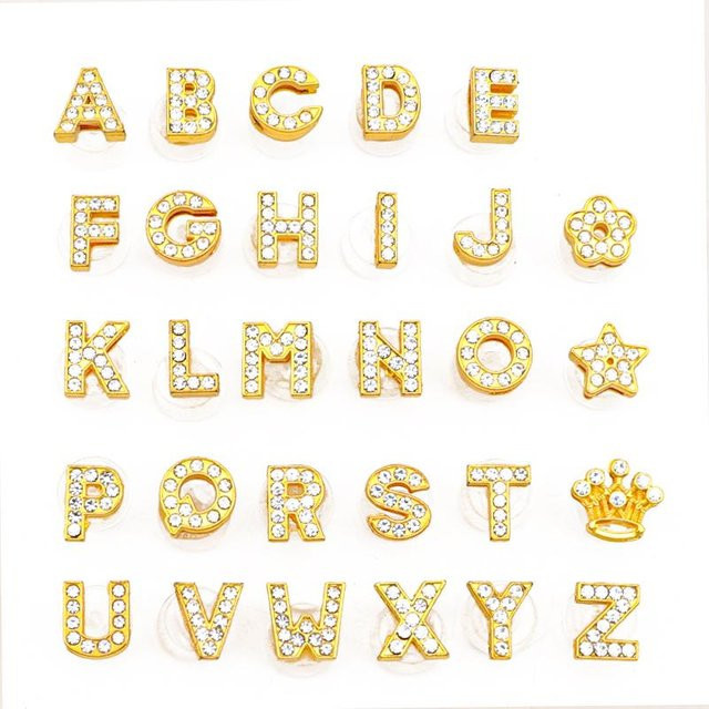 Anhänger Buchstaben, Diamant, Strasssteine, Unisex - Bild 1