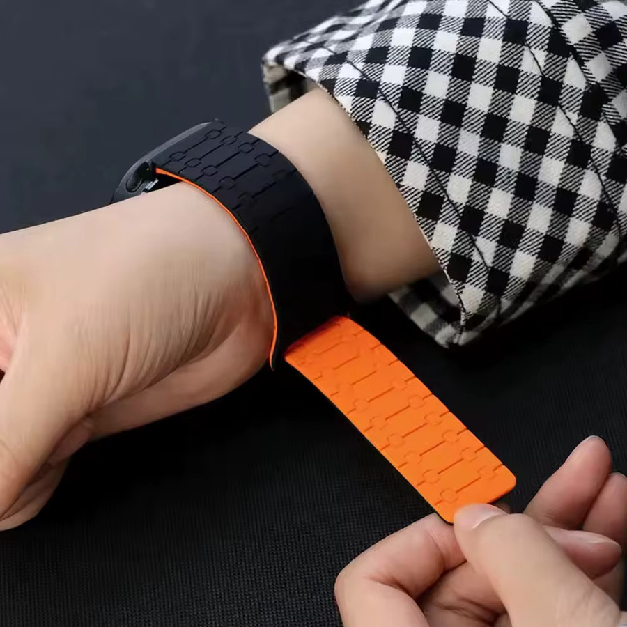 Xiaomi Uhrenarmband Silikon, Magnetische Schleife, 22 mm - Bild 4