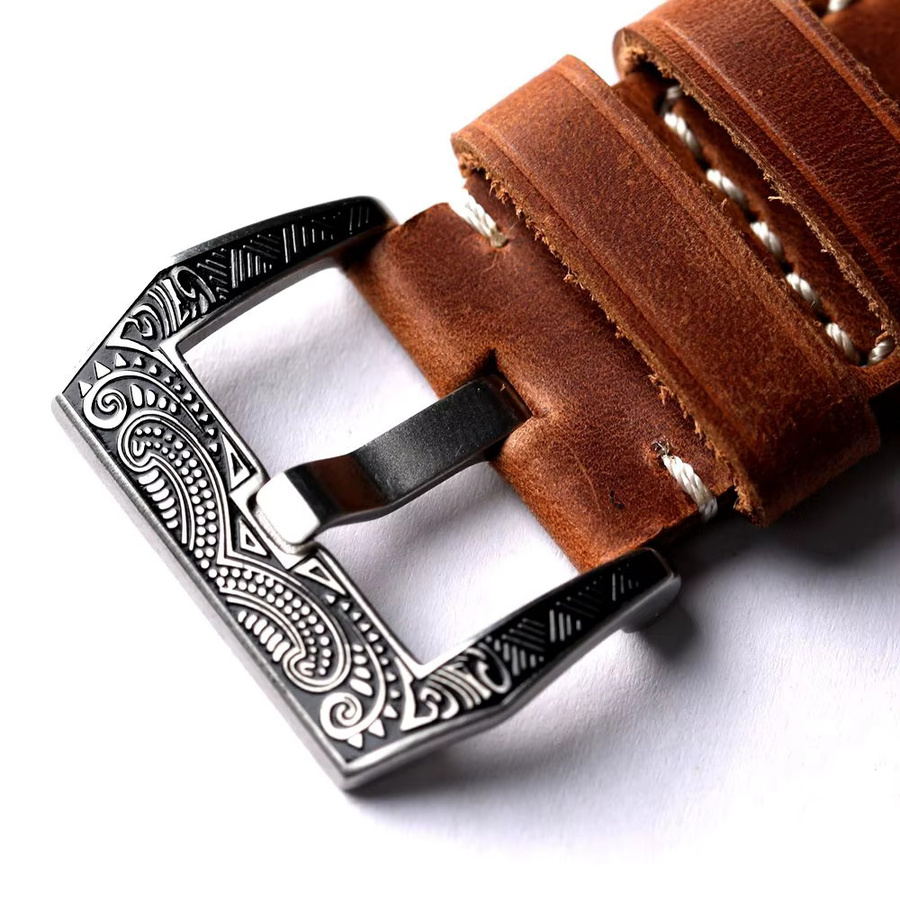 Raystray Verschluss, Edelstahl, Maya-Inschrift, Unisex - Bild 4
