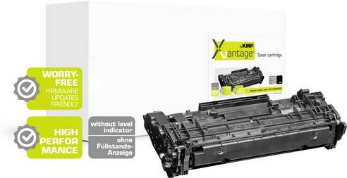 KMP Tonerpatrone kompatibel mit Canon 057 in Schwarz für Laserdrucker mit einer Reichweite von 3100 Seiten - Bild 1