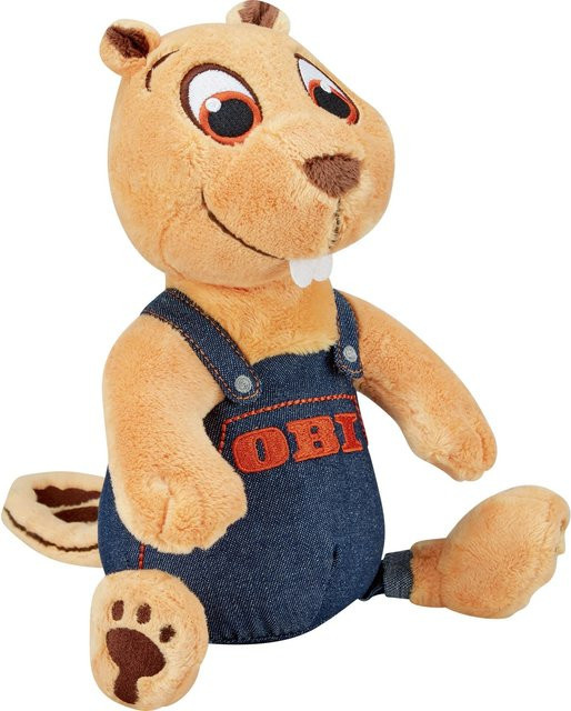 OBI Biber Plüschtier orange - Bild 1