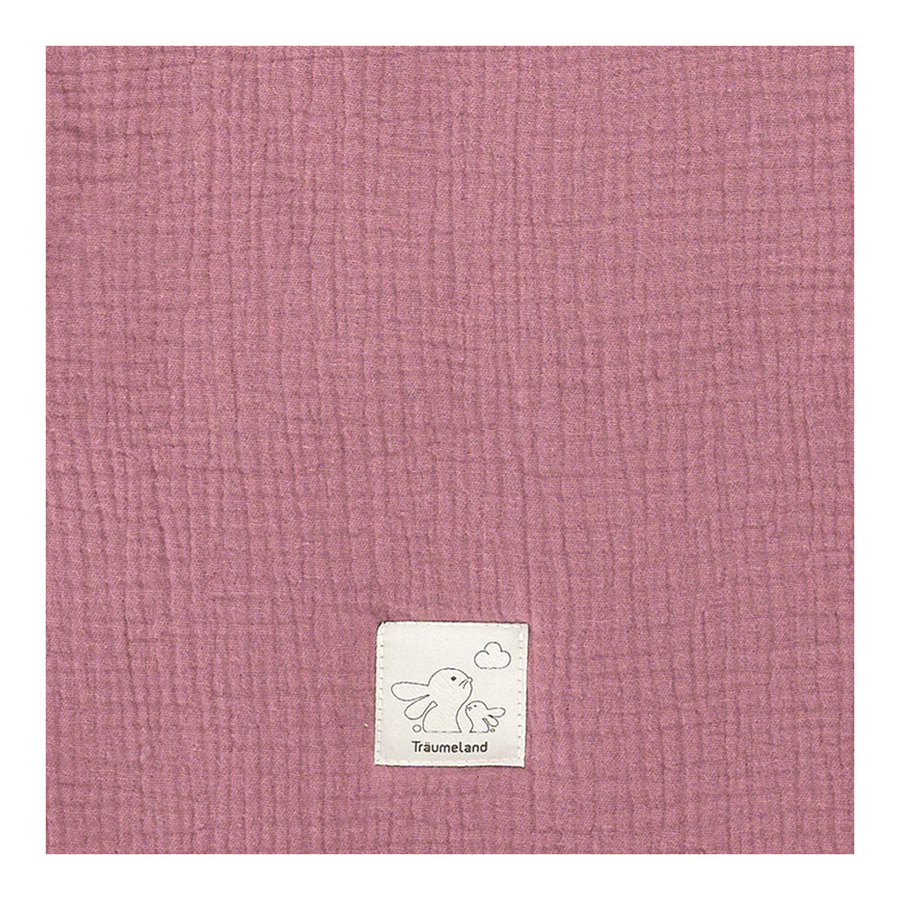 Träumeland Ganzjahresschlafsack Liebmich aus Baumwollmusselin 2.5 TOG in Pink und Rot - Bild 2