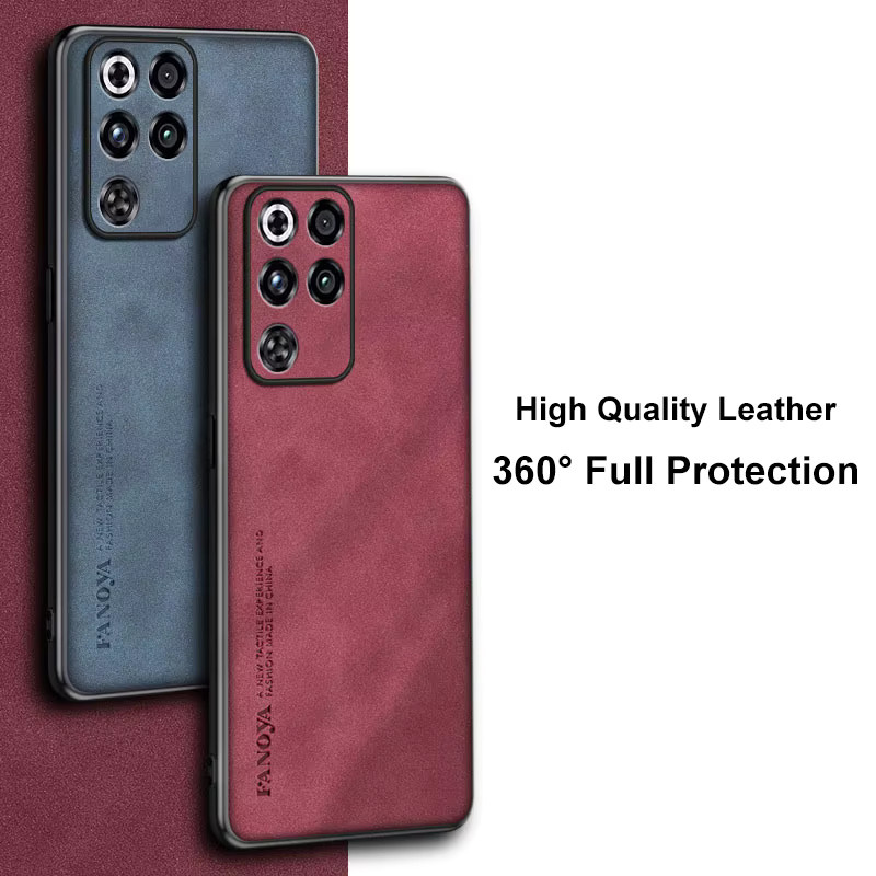 EUCAGR Luxus PU Leder Schutzhülle für Nubia RedMagic 11 Pro Plus 5G in Grau und Multicolour - Bild 2