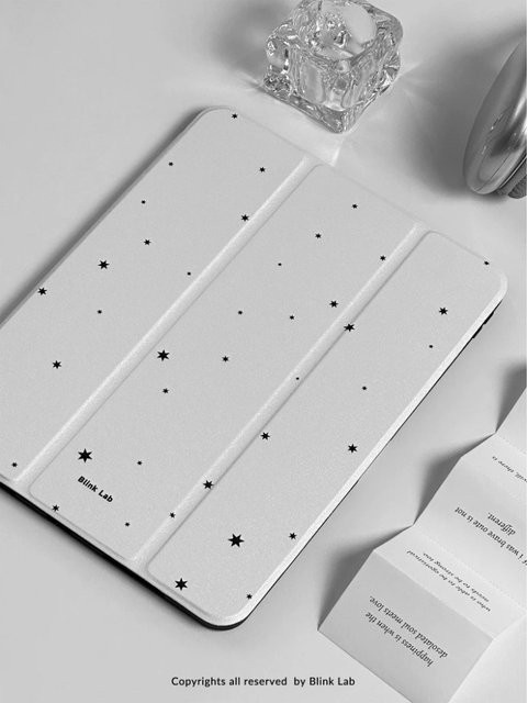 Original Schwarz-Weiß-Stern Schutzhülle für Apple iPad Pro 10/11 Zoll und iPad Air 3/4/5 Generation - Bild 1