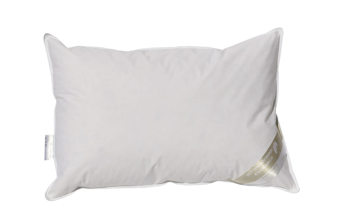 Frankenstolz Kopfkissen Federkissen mit 15% Daunen in Weiß, B/H: 50 x 75 cm - Bild 1