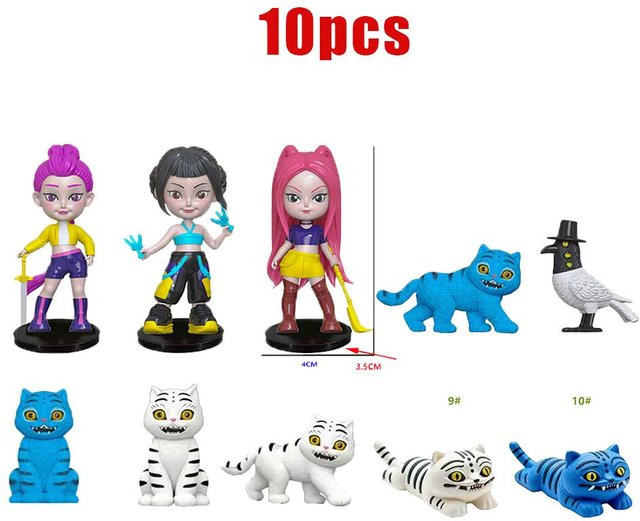 Fashnics Kpop Dämonenjäger Huntrix Figur, Einzelfigur, ab 14 Jahren - Bild 1