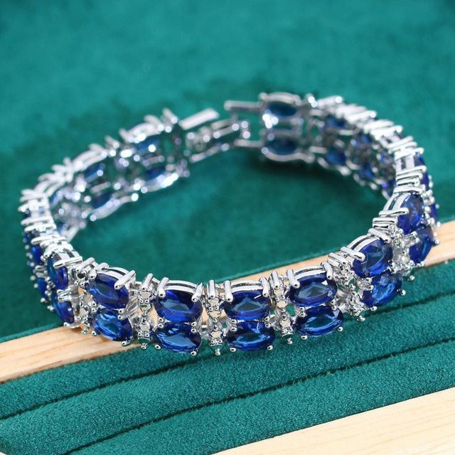YIRAN Armband, Zirkon, Damen, grau - Bild 1