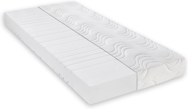 BeCo Marissa H3 Kaltschaummatratze in Weiß, B/T: 100 x 200 cm, Höhe: 18 cm - Bild 1