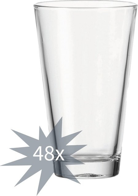 Leonardo Ciao Trinkgläser Wassergläser Stapelgläser transparent 48er Set 300 ml - Bild 1
