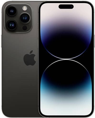 Apple iPhone 14 Pro Max Refurbished 128GB 6.7 Zoll Space Schwarz - Bild 1