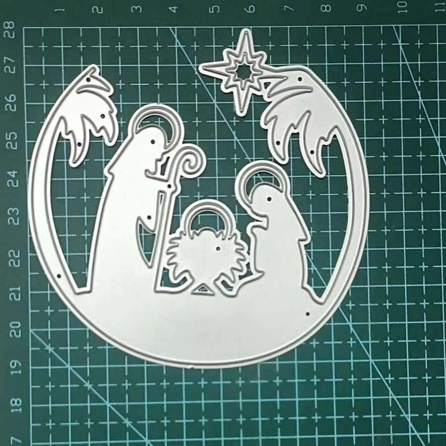 Metall-Stanzformen für Weihnachtsdekoration und Scrapbooking zur Herstellung von Karten - Bild 2