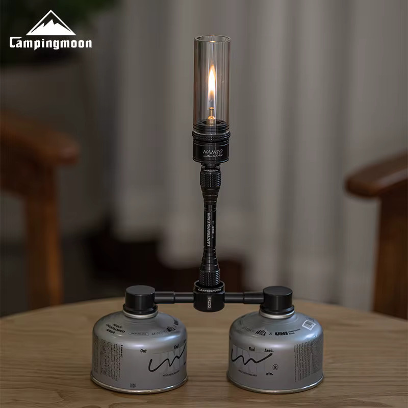 Bianqi Adapter für Dual- und Single-Kraftstoffkanister zur Nutzung mit Bianqi Herdbrenner als Campingzubehör für Outdoor-Einsätze - Bild 1