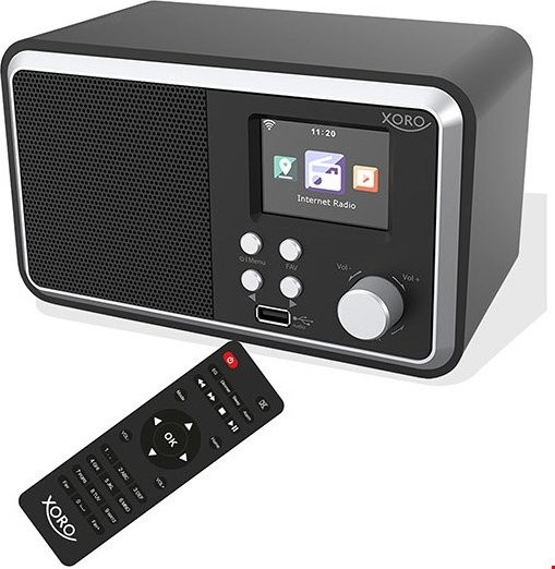 XORO Internetradio DAB 300 IR in Schwarz - Bild 1