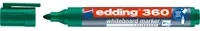 edding Whiteboard- und Flipchartmarker 360 mit Bullet-Spitze in Weiß, Grau und Grün - Bild 1