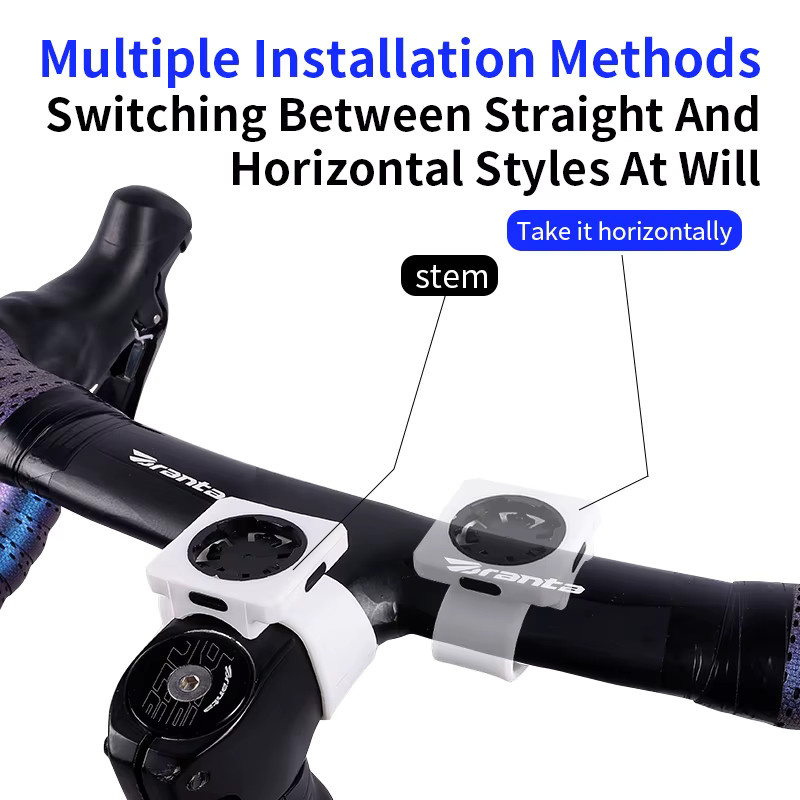 Modischer Silikon Fahrrad Handyhalter mit Quick-Release Funktion für Rennrad und Mountainbike in Schwarz - Bild 4