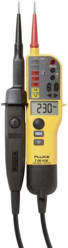 Fluke T130/VDE Zweipoliger Spannungsprüfer CAT III 690 V, CAT IV 600V in Gelb - Bild 1