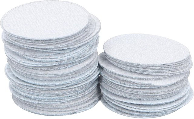 Koogeelife Augenbrauenstiftspitzer Polierschleifpapier, 100 Stück, White - Bild 1