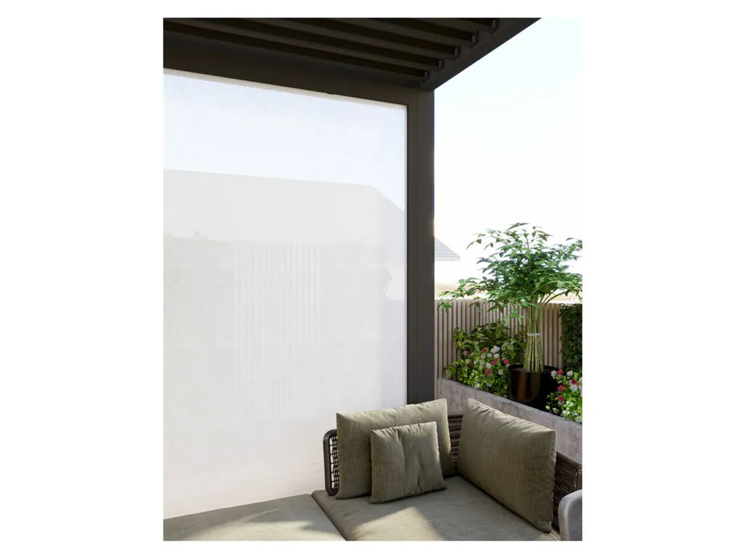 Pergoline Sonnenrollo Trumpf + Superior Anthrazit Breite: 3 m - Bild 2