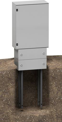 Schneider Electric NSYZM283G Sockel in Lichtgrau (RAL 7035) aus Kunststoff, B: 77,2 cm, H: 20,0 cm - Bild 1