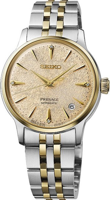 Seiko Armbanduhr Presage Cocktail Time, Automatik, Edelstahl, 34 mm, Damen - Bild 1