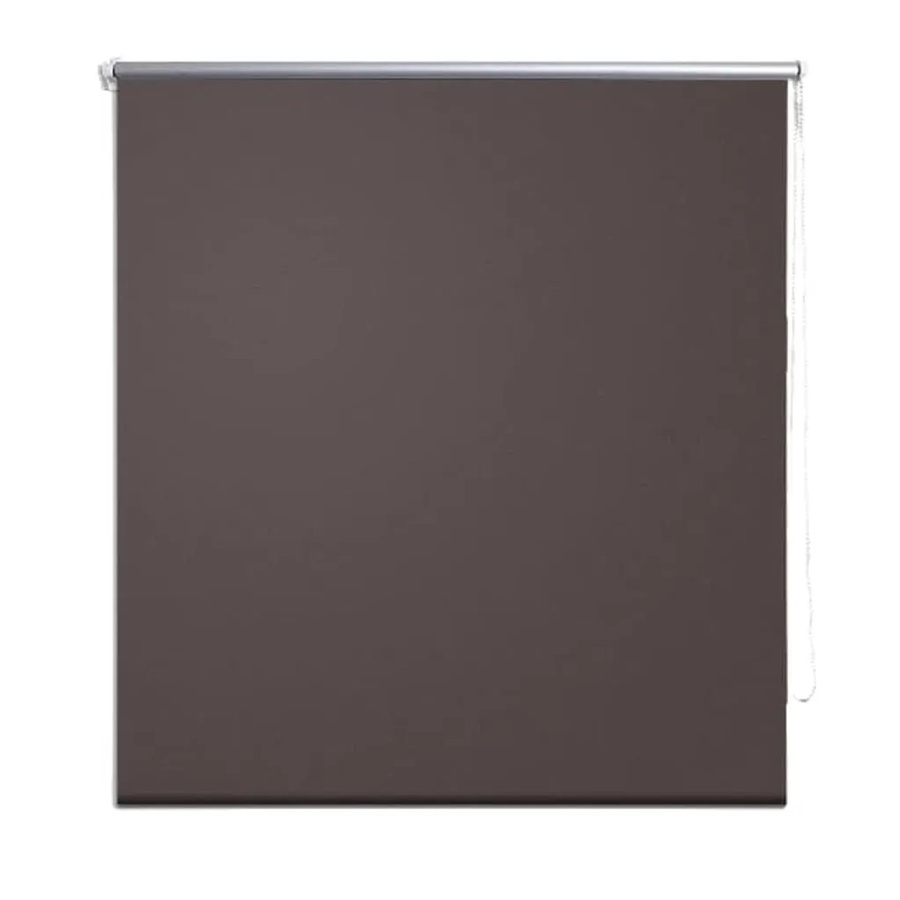 vidaXL Verdunkelungsrollo aus Polyester in Braun, B: 120 cm, H: 230 cm - Bild 2