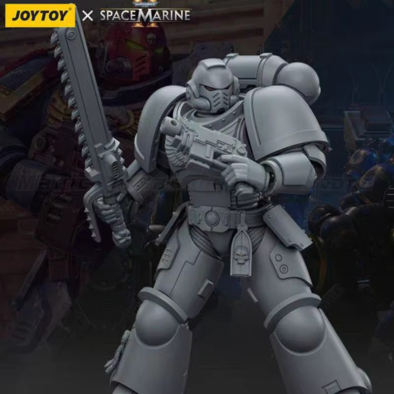 JOYTOY Warhammer 40K Space Marines Intercessor Armoring Hall Edition Actionfigur, ab 14 Jahren - Bild 2