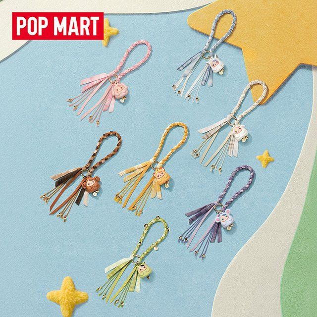 POPMART PUCKY TAP TAP BABIES Serie Blind Box Mystery Box mit Anime Figur als Desktop Ornament - Bild 1