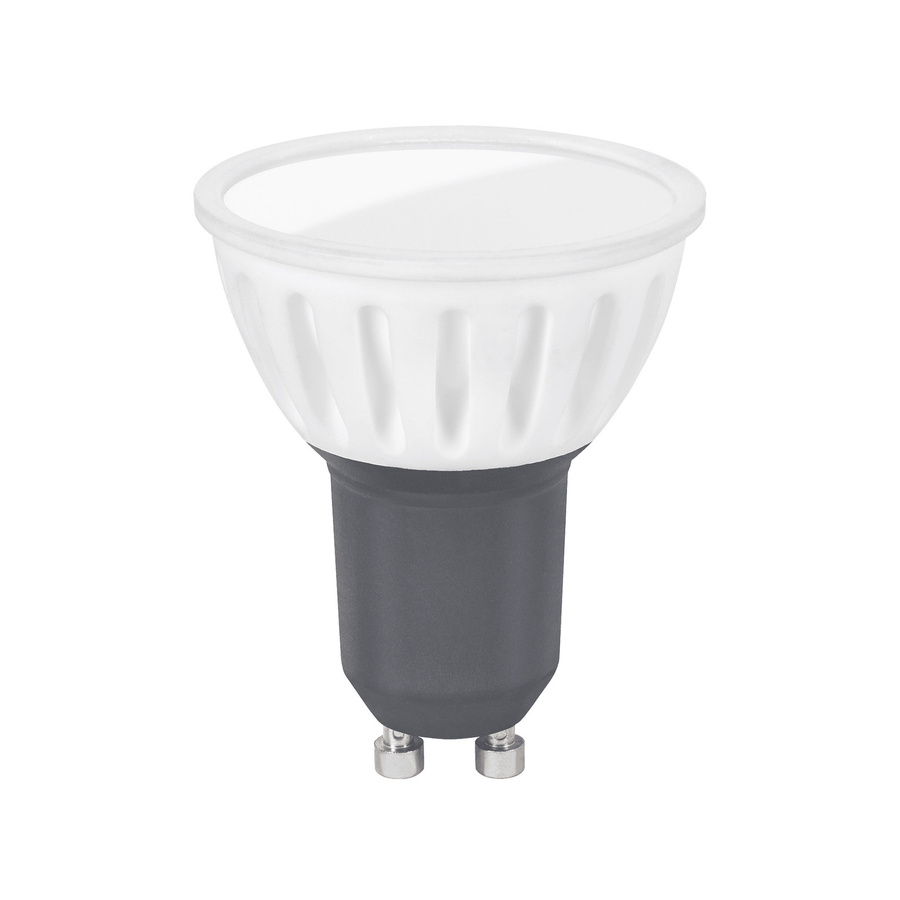 Luxvenum GU10 LED-Leuchtmittel mit Milchglas, 7W (ersetzt 80W), dimmbar, 230V, 120° Abstrahlwinkel, 93 CRI, Weiß - Bild 1