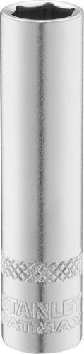 Stanley 1/4 Zoll 6-Kant Schmale Stecknuss 8 mm in Silber - Bild 1