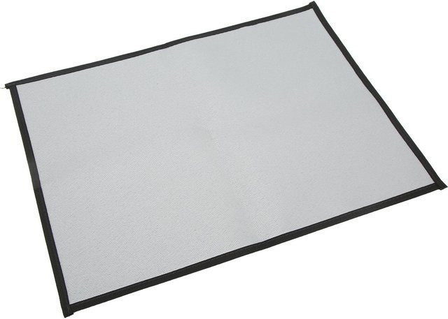Feuerfeste Matte von Igeteck aus Glasfaser und Kieselgel, hitzebeständig und doppelseitig silikonbeschichtet, Farbe Grau, ideal für Outdoor, Camping und BBQ - Bild 1
