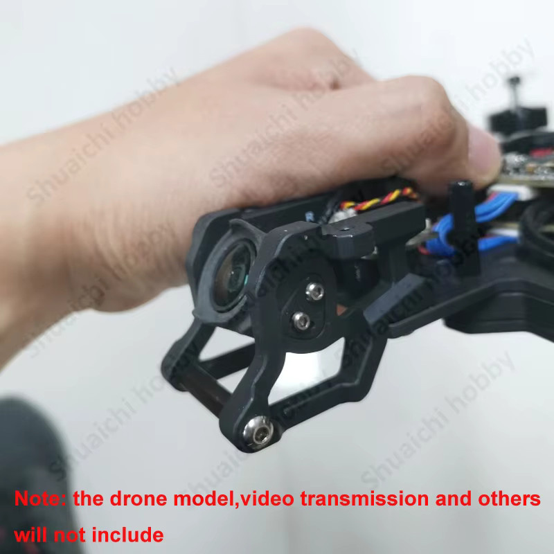 DJI O3 Air Unit Objektiv-Schutzset mit Vorder- und Rückabdeckung in Schwarz - Bild 5