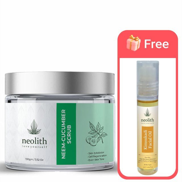 Neolith Neem-Gurken-Peeling, 100 g, mit Mandelöl - Bild 1
