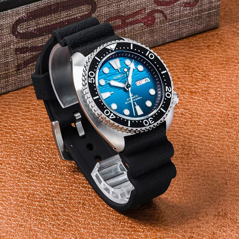 HEIMDALLR Taucheruhr, Edelstahl, 45 mm, Analoguhr, Unisex - Bild 3