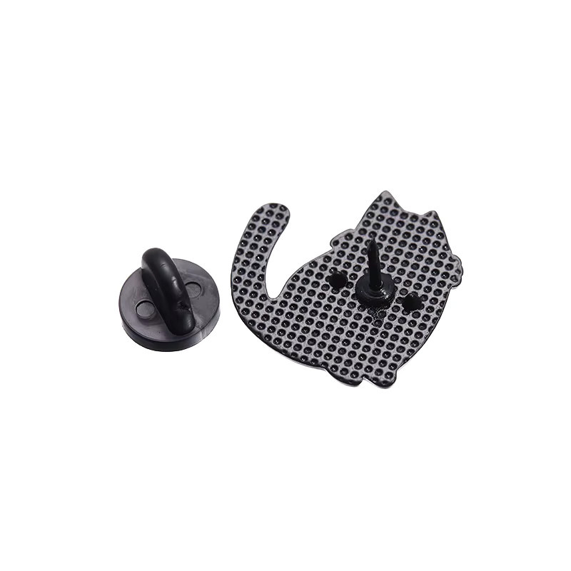 QIHE JEWELRY Brosche, Schwarze Kätzchen, Emaille, Kinder - Bild 3
