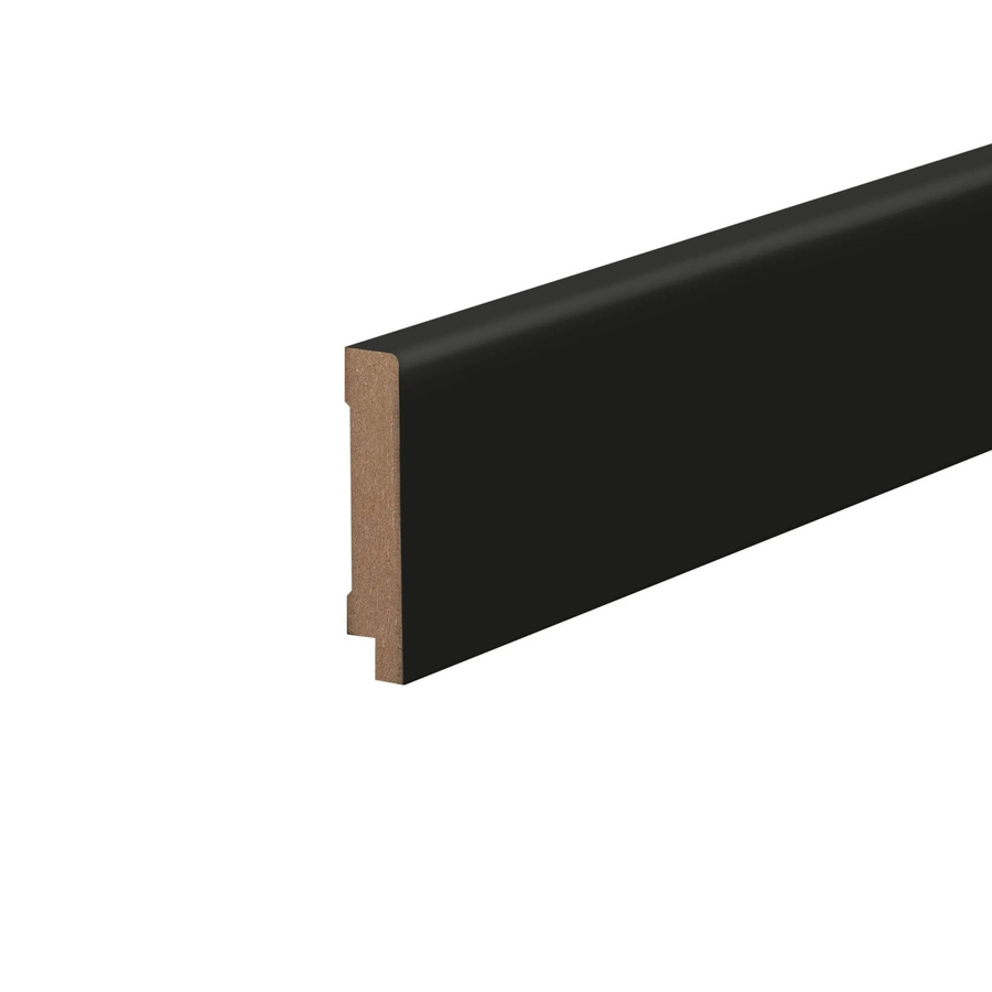 Kosche Sockelleiste Topline Schwarz Matt aus MDF, B/H/T: 250 x 100 x 1,6 cm - Bild 2