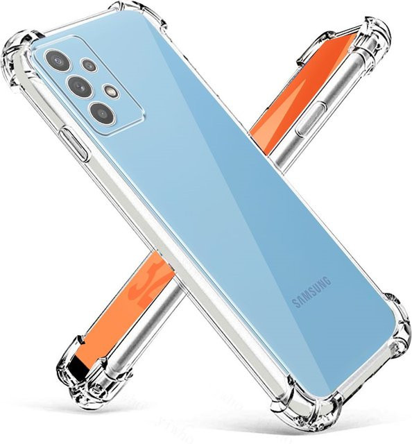 Stoßfeste Silikon Soft Cover Hülle für Samsung Galaxy A53 A33 A13 A73 A23 5G A31 A51 A71 A52S A72 A22 A32 A12 in Transparent - Bild 1