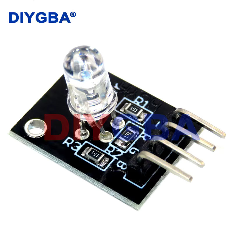 10er Set DNIGEF KY-016 RGB LED Sensor Module für Arduino DIY Starter Kits, Mehrfarbig - Bild 2