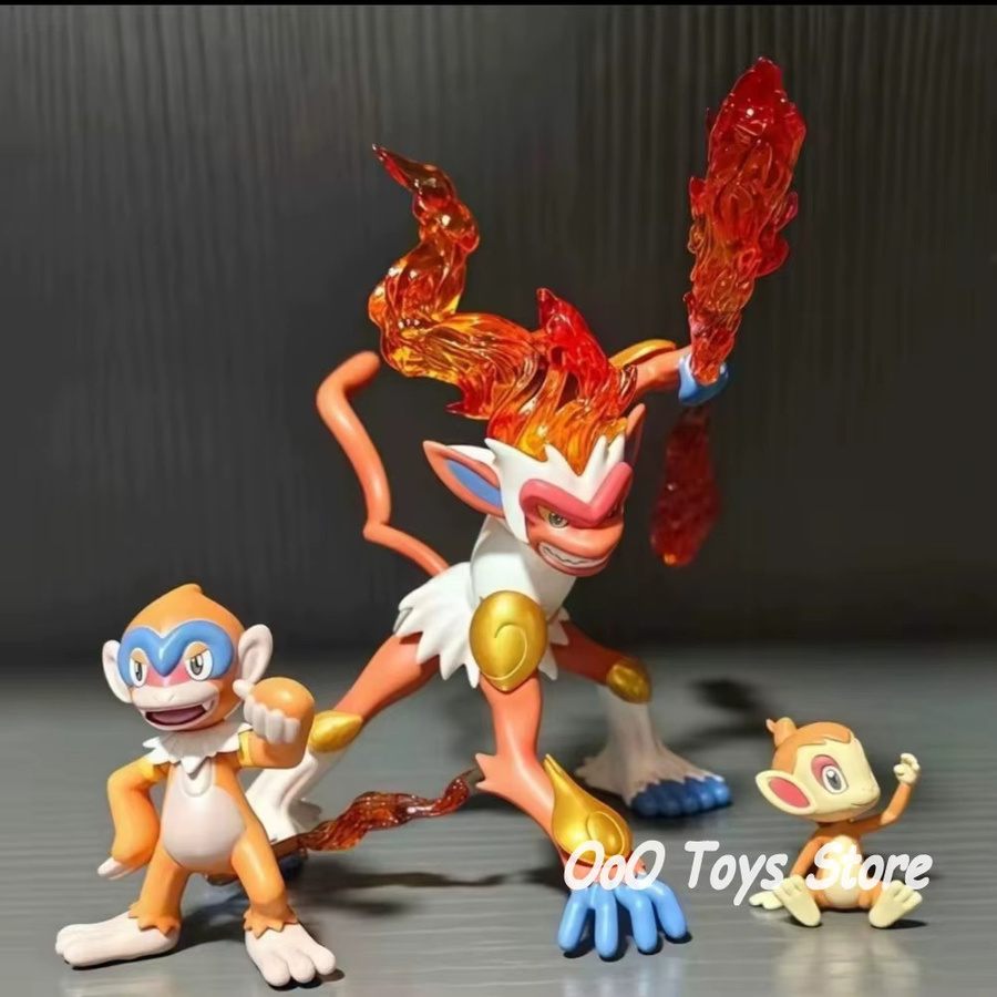 Bandai Pokémon Emperor Infernape Actionfiguren, PVC, 10cm - Bild 3