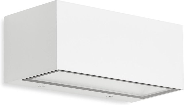 Telefunken Monaco LED-Außenleuchte in Weiß aus Metall und Glas mit IP44 Schutzart - Bild 1