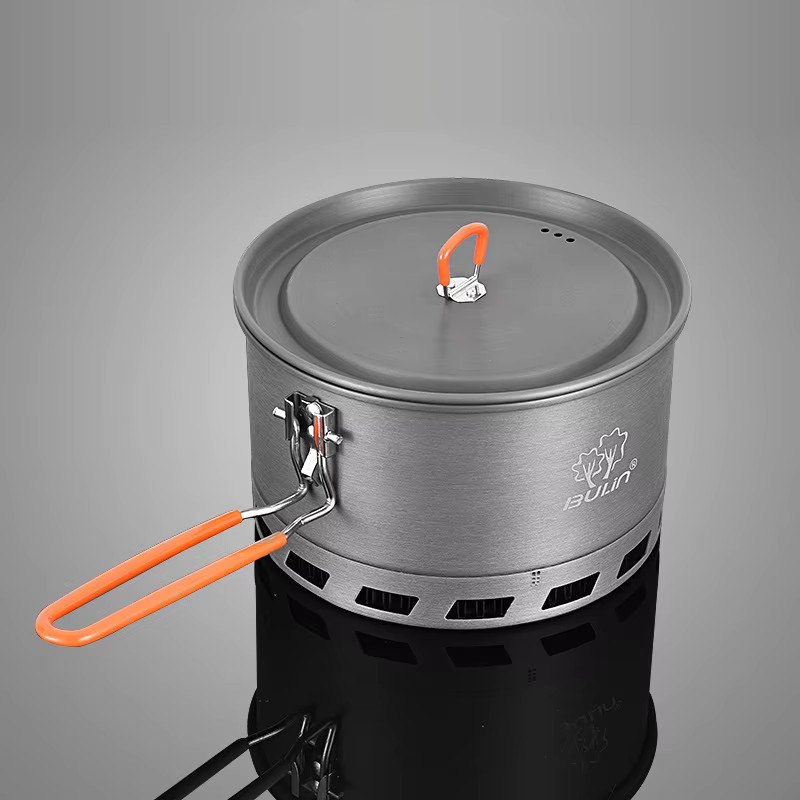 Bulin S2500 Energy Collected Pot energiesparender Camping-Kochtopf aus Aluminium, 2 l - Bild 2