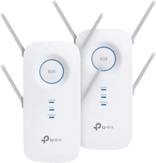 TP-Link RE650 Duo-Pack WLAN-Repeater in Weiß mit Ethernet/LAN-Anschluss - Bild 1