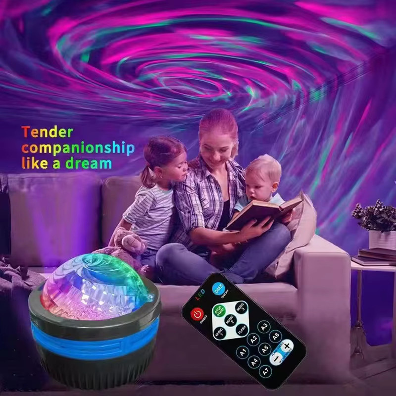 Shine-tale LED-Lichtprojektor RGB Sternenhimmel und Aurora Galaxie-Projektor als Nachtlicht in Multicolour für die Dekoration deines Kinderzimmers - Bild 3