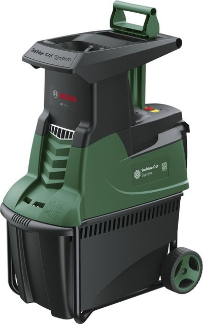 Bosch Gartenhäcksler AXT 25 TC Elektro-Schredder mit Turbine-Cut-System, 2500W, Grün/Schwarz - Bild 2