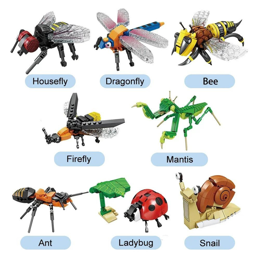 Linyi toy Marienkäfer-Insekten Spielset bunt - Bild 3