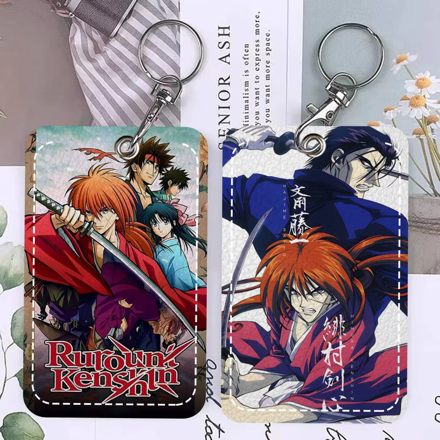bilibili Schlüsselanhänger Leder, Kartenetui, Rurouni Kenshin - Bild 4