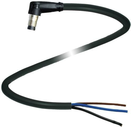 Pepperl+Fuchs 70130072 Sensor-Aktor-Steckverbinder, konfektioniert, 3 Polzahl, schwarz, Länge: 5 m - Bild 1
