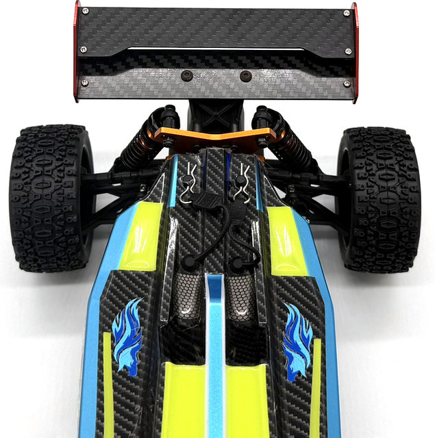 ZD Racing BX12 X12S WB12 PRO RC Zubehör, Metall, Kohlefaser, Rot - Bild 1