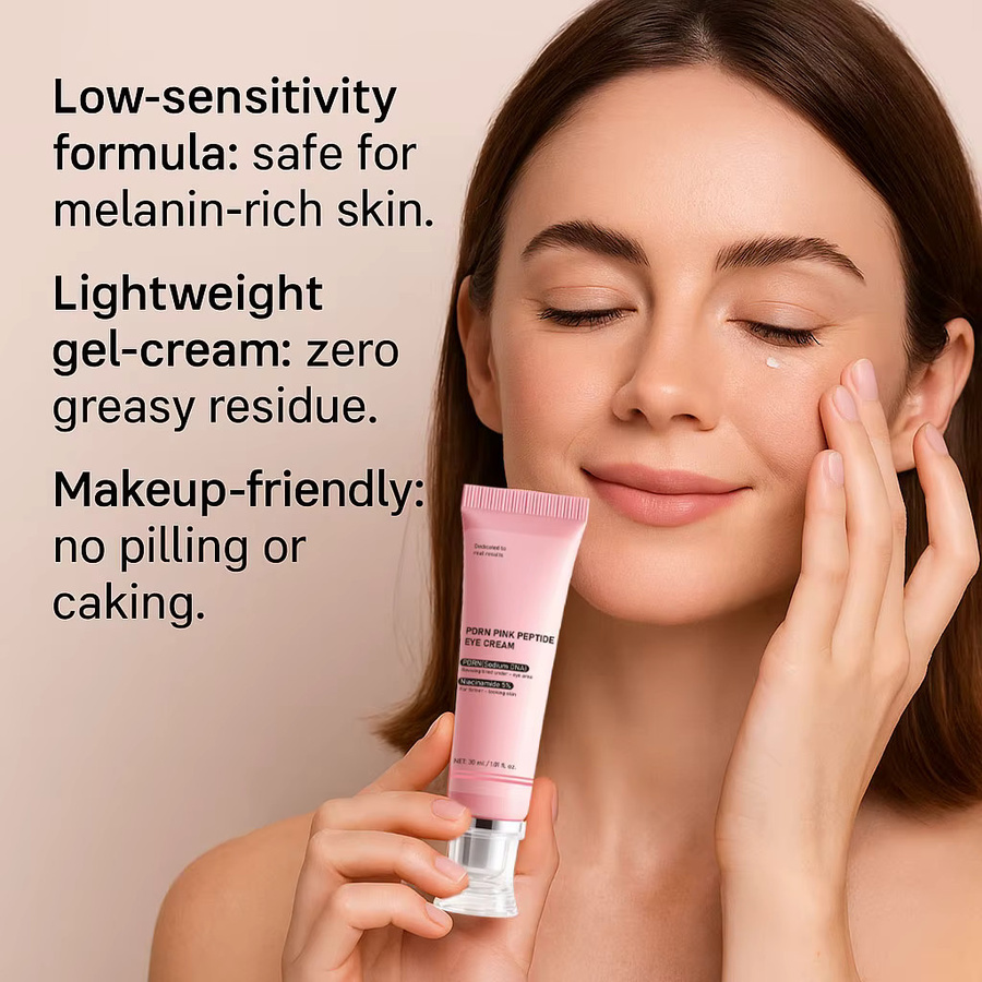 SAUVASINE PDRN Pink Peptide Augencreme, 30 ml, Damen, mit Peptide und Hyaluronsäure - Bild 3